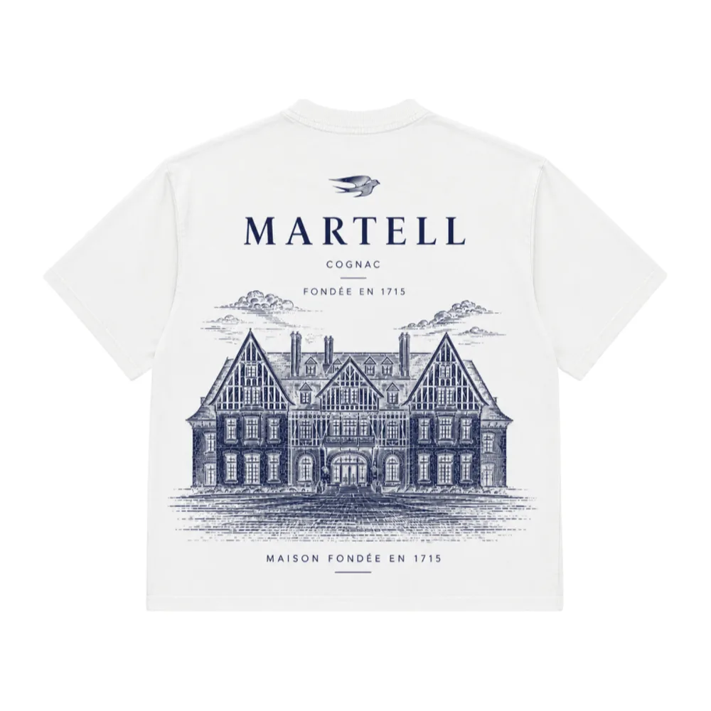 Château Bleu Tee, back
