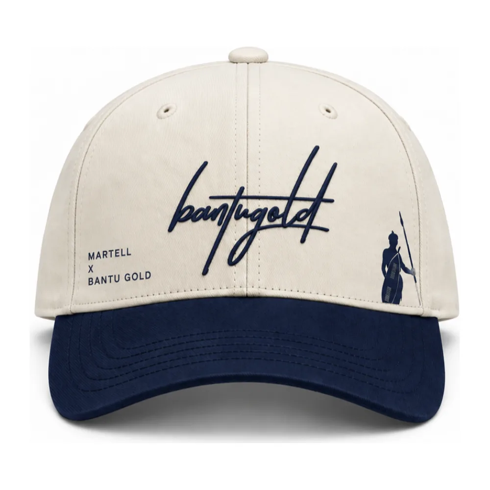 The Heritage Cap — Bone, front