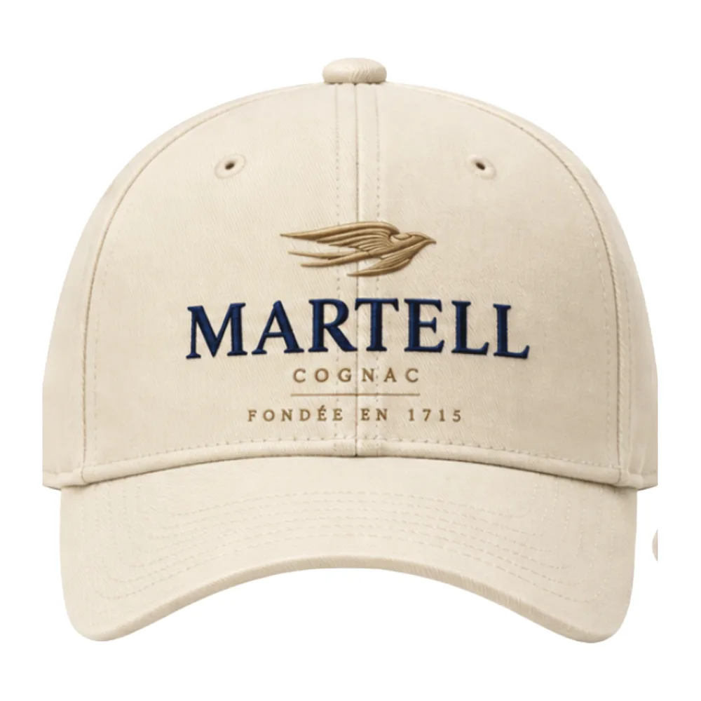 The Heritage Cap — Cream, front