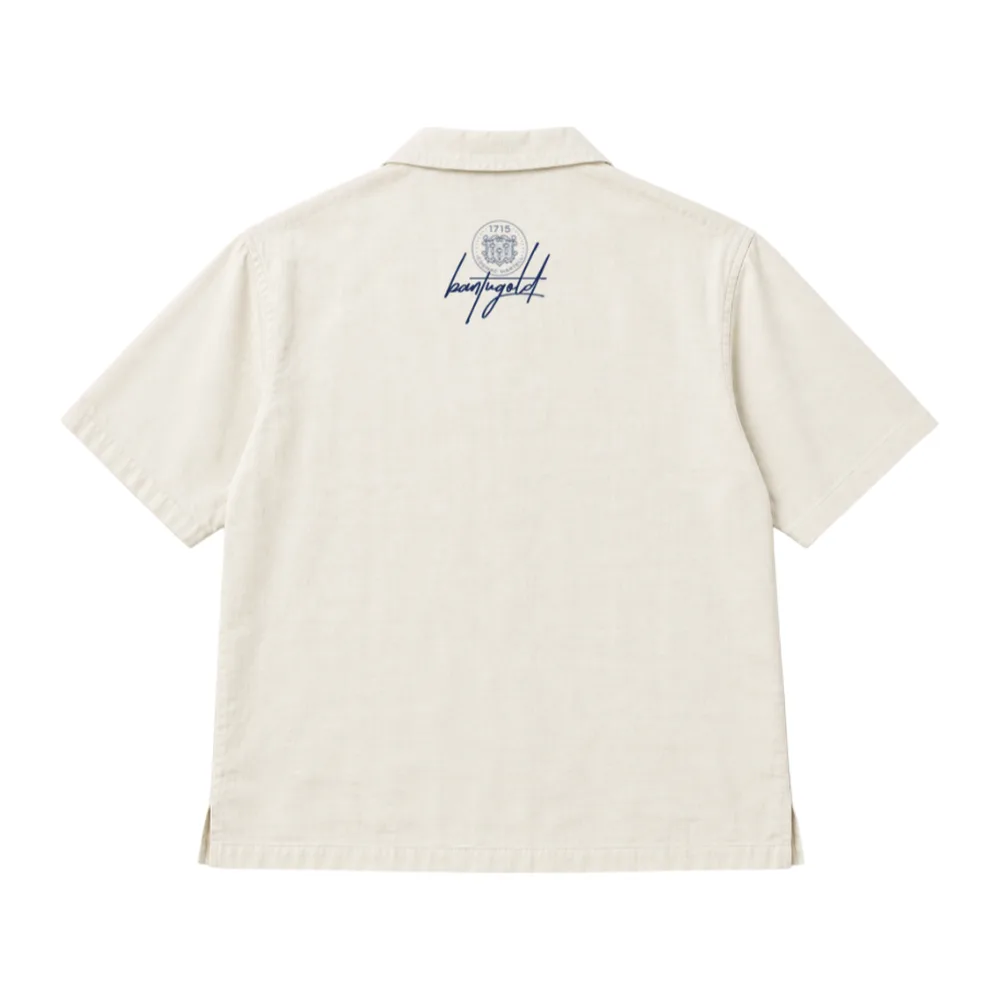 Le Heritage Linen Shirt, back