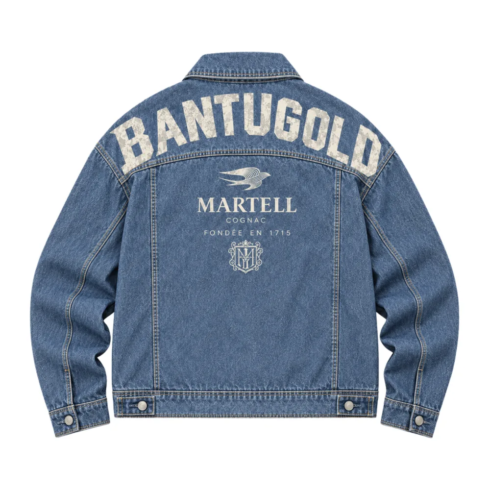 Sankofa Denim Jacket, back